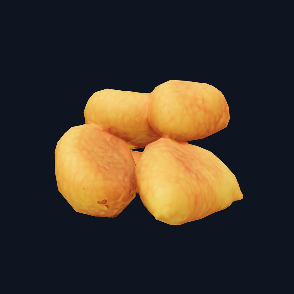 Crispy Chicken Nuggets Model Pack